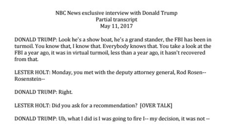 Partial Transcript Nbc News Interview With Donald Trump Cnnpolitics