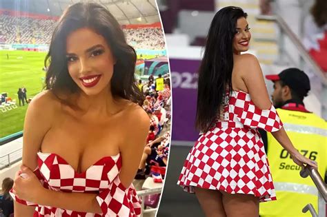 ivana knoll world cup s ‘hottest fan flaunts sexy outfit in face of qatar s modesty laws