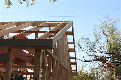 How To Frame A Roof Overhang