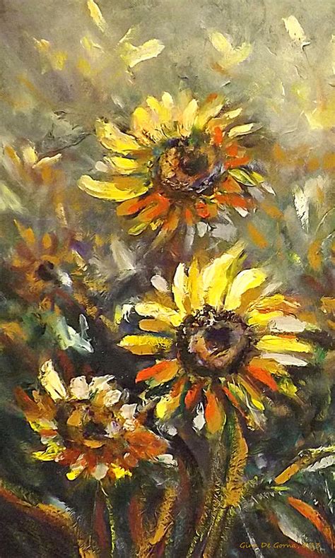 Sunny 2 Painting By Gina De Gorna Fine Art America