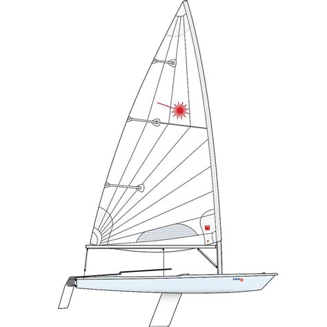 The Laser Classic Boat New Low Price Shoreline Sailboats