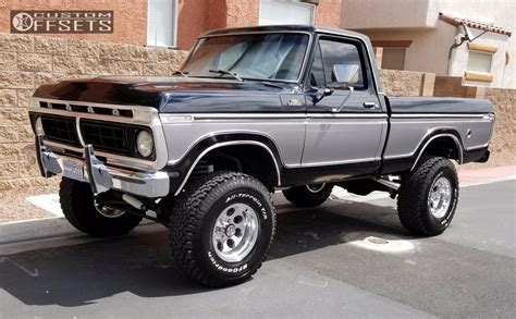 1977 Ford F 150 Alloy Ion Style 171 Rough Country Suspension Lift 4