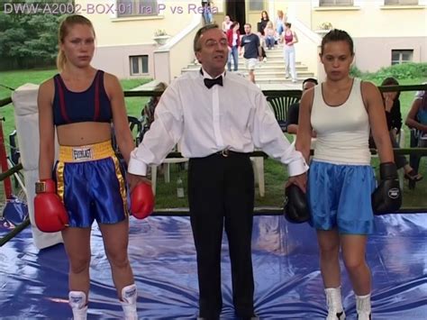 Dww Women Boxing In Thongs Maryna M Vs Ira P Danube Women Wrestling