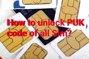Specifically, a smartphone unlocked aims to unlock the network by allowing the user to insert the sim card of any operator. How to unlock puk blocked sim card : Unlock puk code.