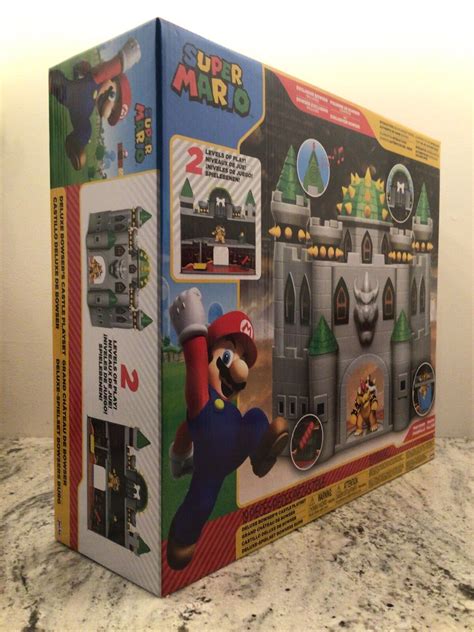 Brand New Jakks Pacific Super Mario Bros Deluxe Bowsers Castle