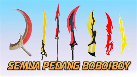 Senjata Gambar Pedang Boboiboy Halilintar Galaxy