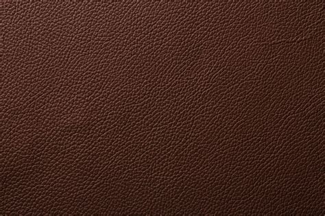 Natural Dark Brown Leather Texture Natural Pattern Stock Photo