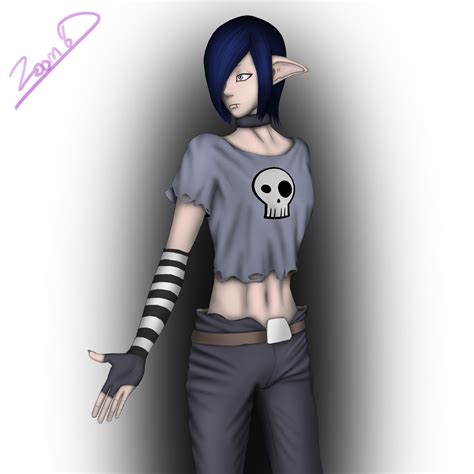 Anime Emo Elf By Zoomsix On Deviantart