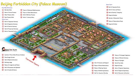 Forbidden City Map Forbidden City City City Map