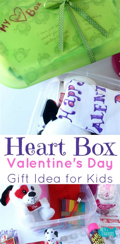 We've gathered a lovely collection of creative valentine's day gifts for kids that won't cause cavities. "Heart Box" Keepsake Valentine's Day Gift for Kids