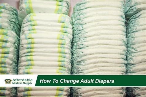 A Step By Step Guide On How To Change An Adult Diaper