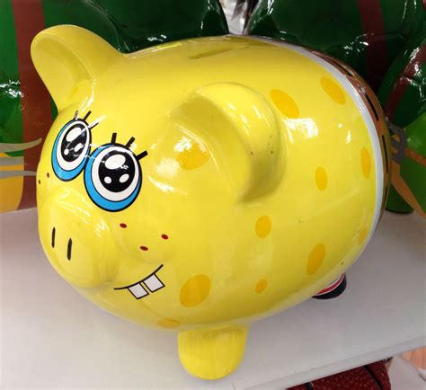 Spongebob Bankwalmart This Little Piggy Piggy Piggy Bank