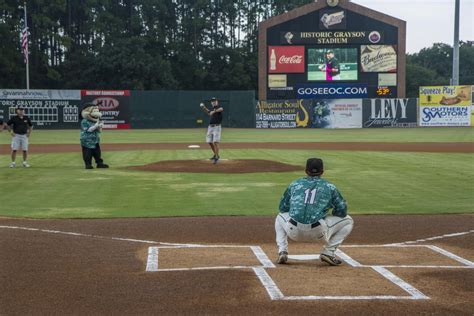 Savannah Sand Gnats Host Military Appreciation Night Article The United States Army