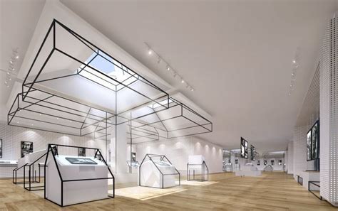 Exhibition Hall Interior Design 3d Model Cgtrader In 2020 Interior