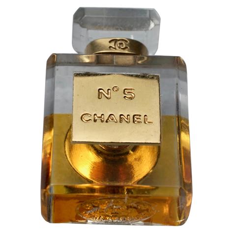Vintage Chanel No5 Miniature Perfume Bottle Pin Brooch Sur 1stdibs