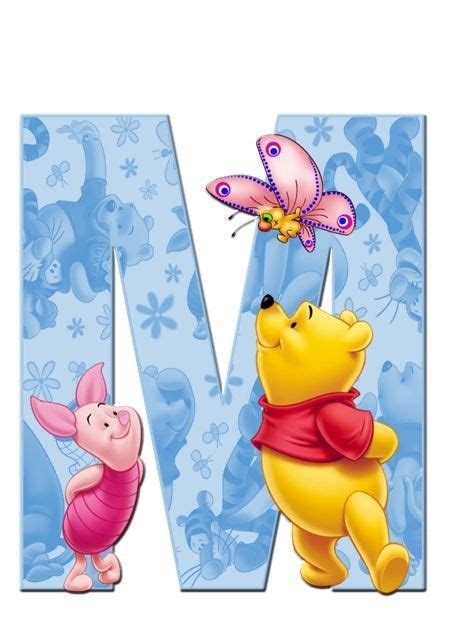 Diamond Painting Full Square Drill Letter Winnie The Pooh C Cute