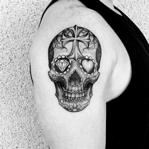 90 Magnificent Sugar Skull Tattoo Ideas Represent The Celebration Of Life