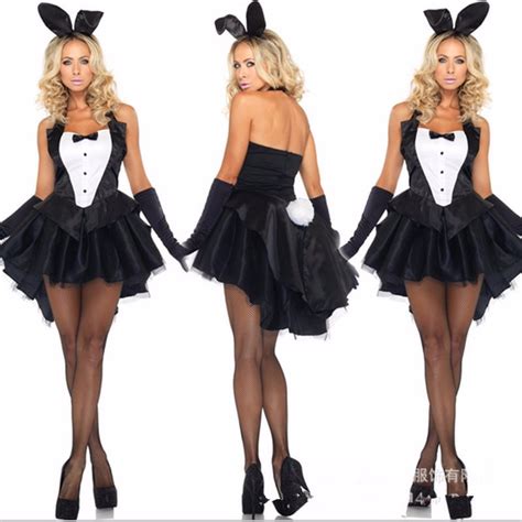 Bunny Girl Rabbit Costumes Sexy Halloween Costume For Womenclubwear