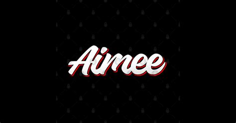 Aimee Name Cool 70s Retro Font Aimee Name Cool 70s Retro Font