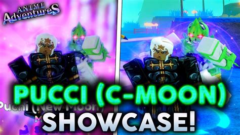 Evolved Pucci Second Form C Moon Showcase Anime Adventures Roblox