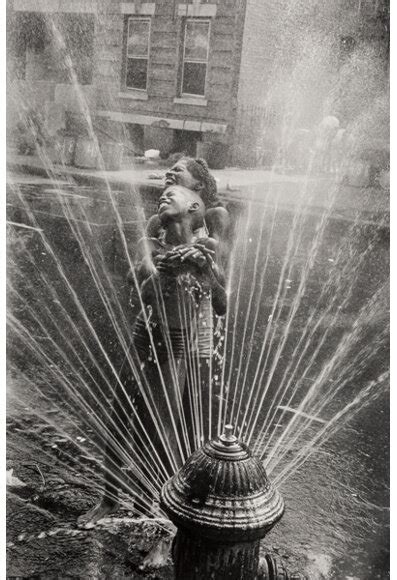 Leonard Freed Open Fire Hydrant On A Hot Summers Day Harlem New