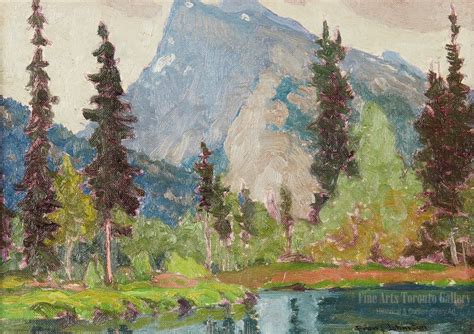 Frank Franz Johnston 1888 1949 Banff Alta At Fine Arts Toronto