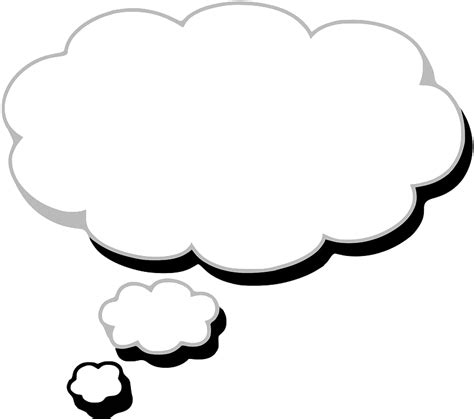 Dream Bubble Png Clipart Thought Cloud Transparent Png Full Size