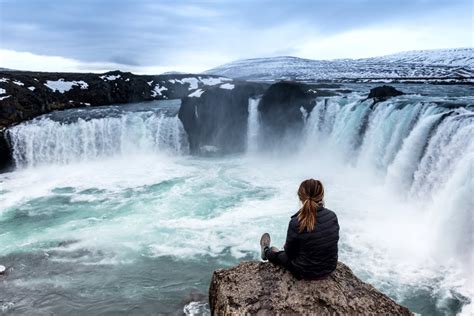 Godafoss Is One Of The Most Beautiful Waterfalls In Iceland