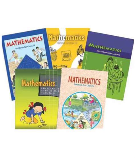 Ncert Mathematics Books Set Class 6th To 10 English Medium Buy Ncert