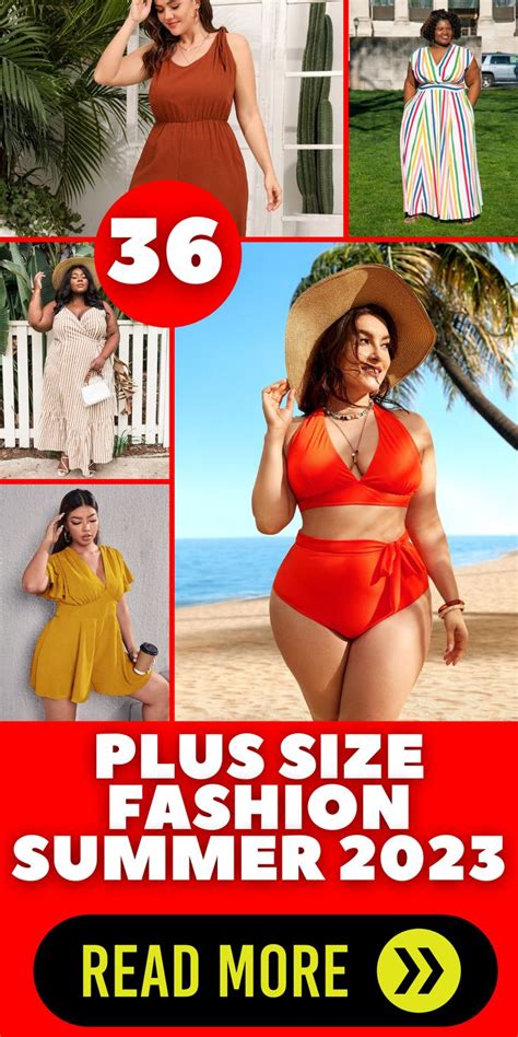 Plus Size Summer Fashion 2023 Trendy Outfits For Women With Curves Including Casual And