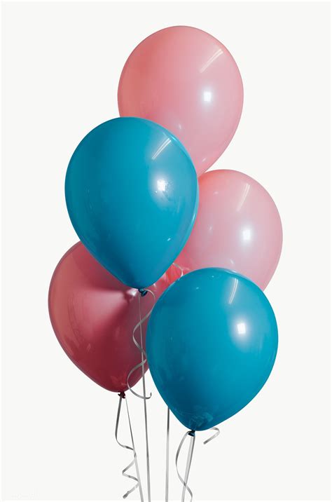 Pastel Pink And Blue Balloons Free Image By Felix