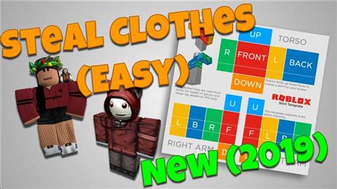 How To Steal Clothing Roblox New 2018 Copy Clothes Easy Youtube