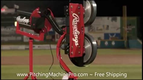 Rawlings Pitching Machine Automatic Baseball Softball Feeder Youtube