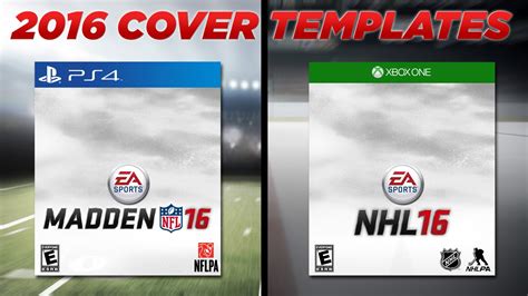 The general player class starting at level 10 with a tom brady gear capsule requires madden nfl 22 (sold separately), all game updates, internet connection, & an ea account. Madden NFL 16 & NHL 16 Cover Templates - YouTube