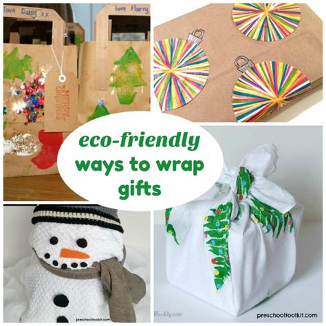 Eco Friendly T Wrapping Ideas Preschool Toolkit