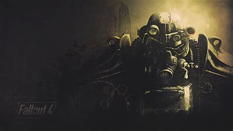 Fallout 4 Game Cover Fallout 4 Fan Art Power Armor Fallout Hd