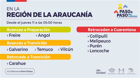 22/2/2021 | la autoridad informó los cambios, señalando que huara (tarapacá), linares (maule), cunco (araucanía), tirúa (biobío) deberán regresar a cuarentena desde este jueves 25 de. 10 comunas de la Región Metropolitana avanzan en el Plan ...