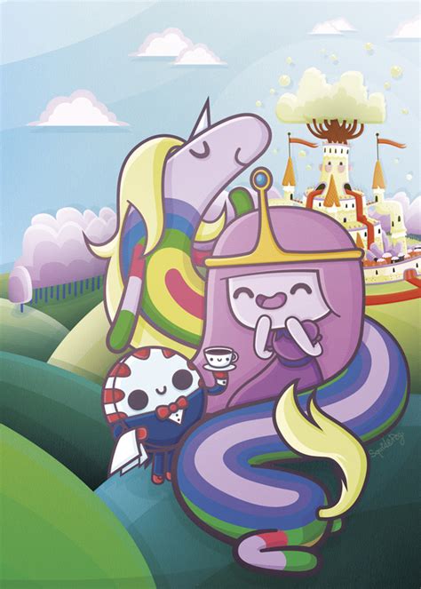 Candy Kingdom Kawaii Adventure Time By Squidpig On Deviantart