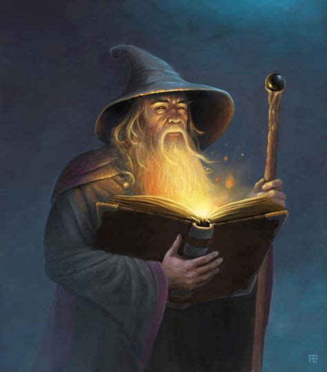 Merlin The Magician Fantasy Wizard Fantasy Wizard
