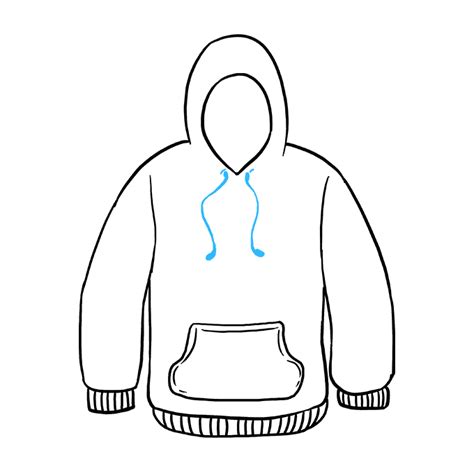 How To Draw A Hoodie Really Easy Drawing Tutorial
