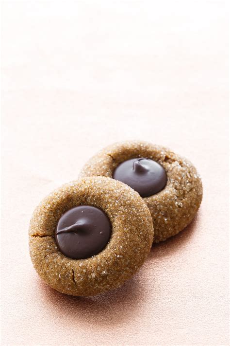 Gingerbread Thumbprint Cookies Love And Olive Oil
