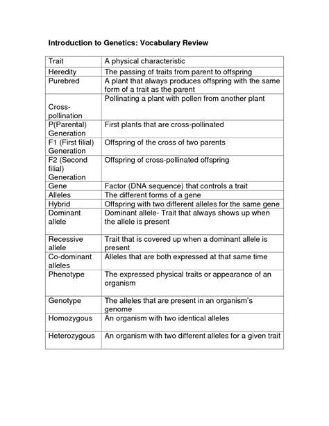 Hogwarts mystery, making good choices plays a big role in your progress, particularly during classes and lessons. Genetics Review Worksheet Answer Key - worksheet