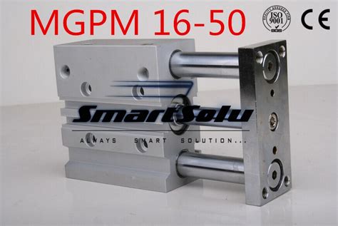 Envío Gratis MGPM cilindro neumático de doble acción compacto guía MGPM rodamiento