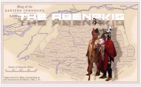 Abenaki Map Penobscot History Native American Art