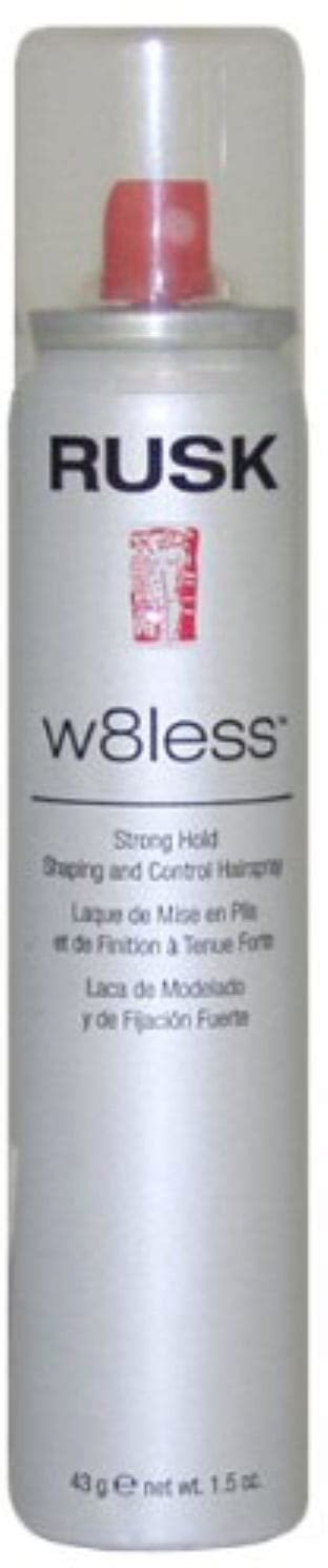 Rusk W8less Plus Extra Strong Hold Hairspray 1 5 Oz Pack Of 3