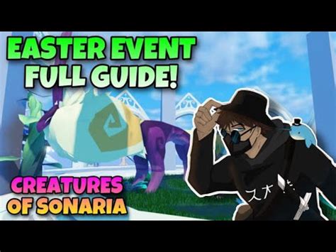 Easter Event Full Guide How To Get Fast Eggs Easter Boss Creatures Of Sonaria Youtube