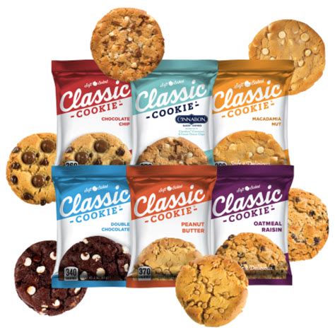 Classic Cookie Variety Pack 48 Individually Wrapped Cookies 3 Oz Per