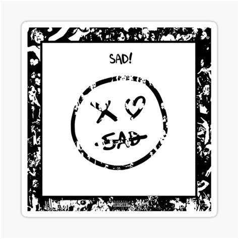 so sad sticker for sale by bennettmamie3 redbubble