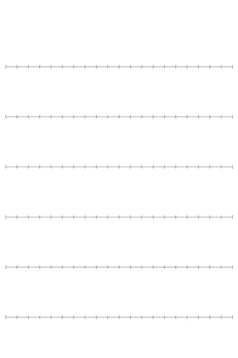 Numbered Line Graph Paper Template Free Download