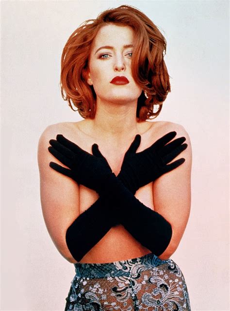 gillian anderson for esquire magazine 1996 gillian anderson red hair woman gillian anderson